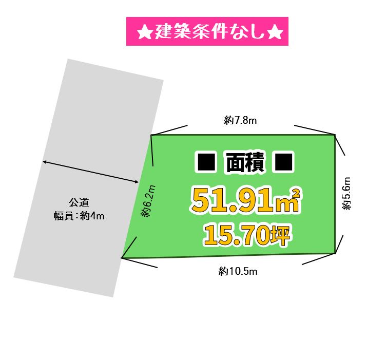 大阪市住吉区庭井2丁目　売土地