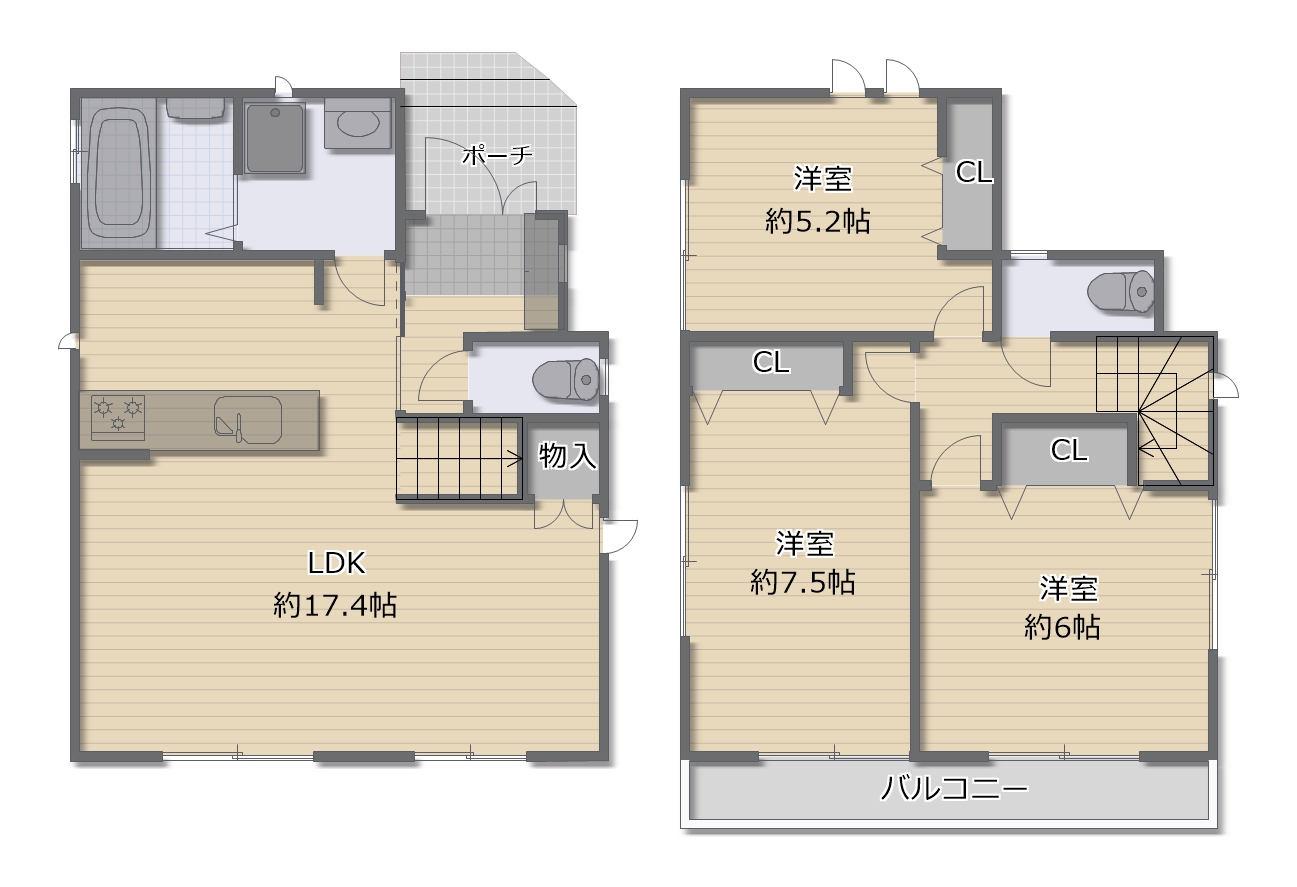 八尾市上之島町南5丁目　新築戸建