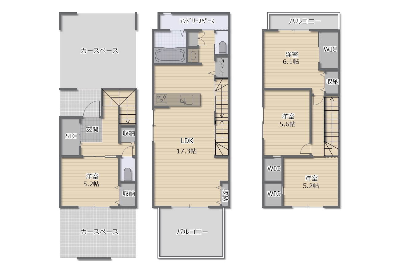 大阪市阿倍野区昭和町5丁目　新築戸建