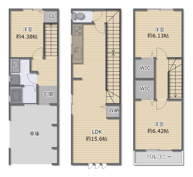 住之江区粉浜1丁目 新築戸建 住之江区粉浜1丁目 新築戸建