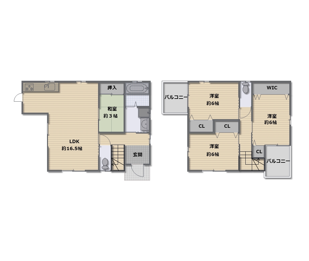 東大阪市大蓮東1丁目 新築戸建 東大阪市大蓮東1丁目 新築戸建