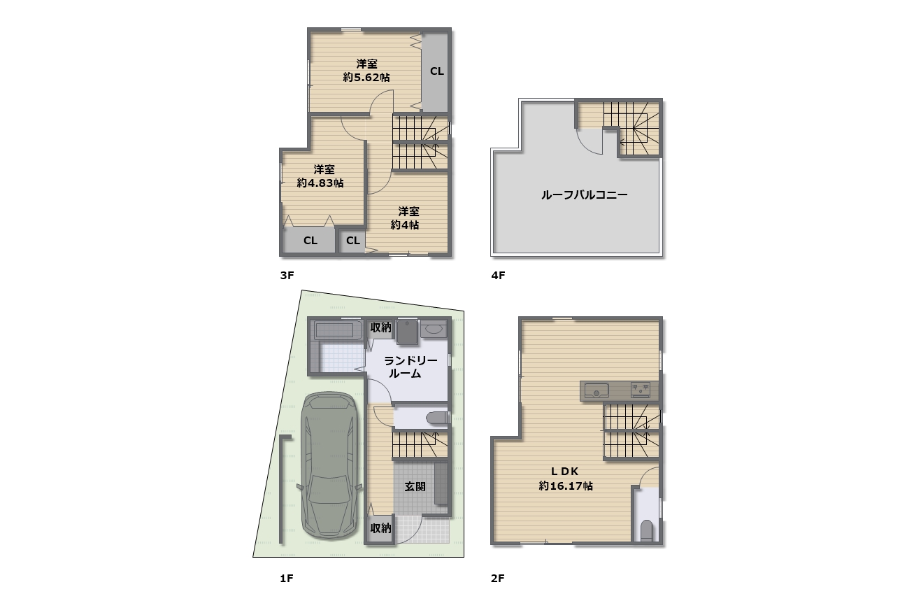 大阪市平野区喜連1丁目 新築戸建 大阪市平野区喜連1丁目 新築戸建