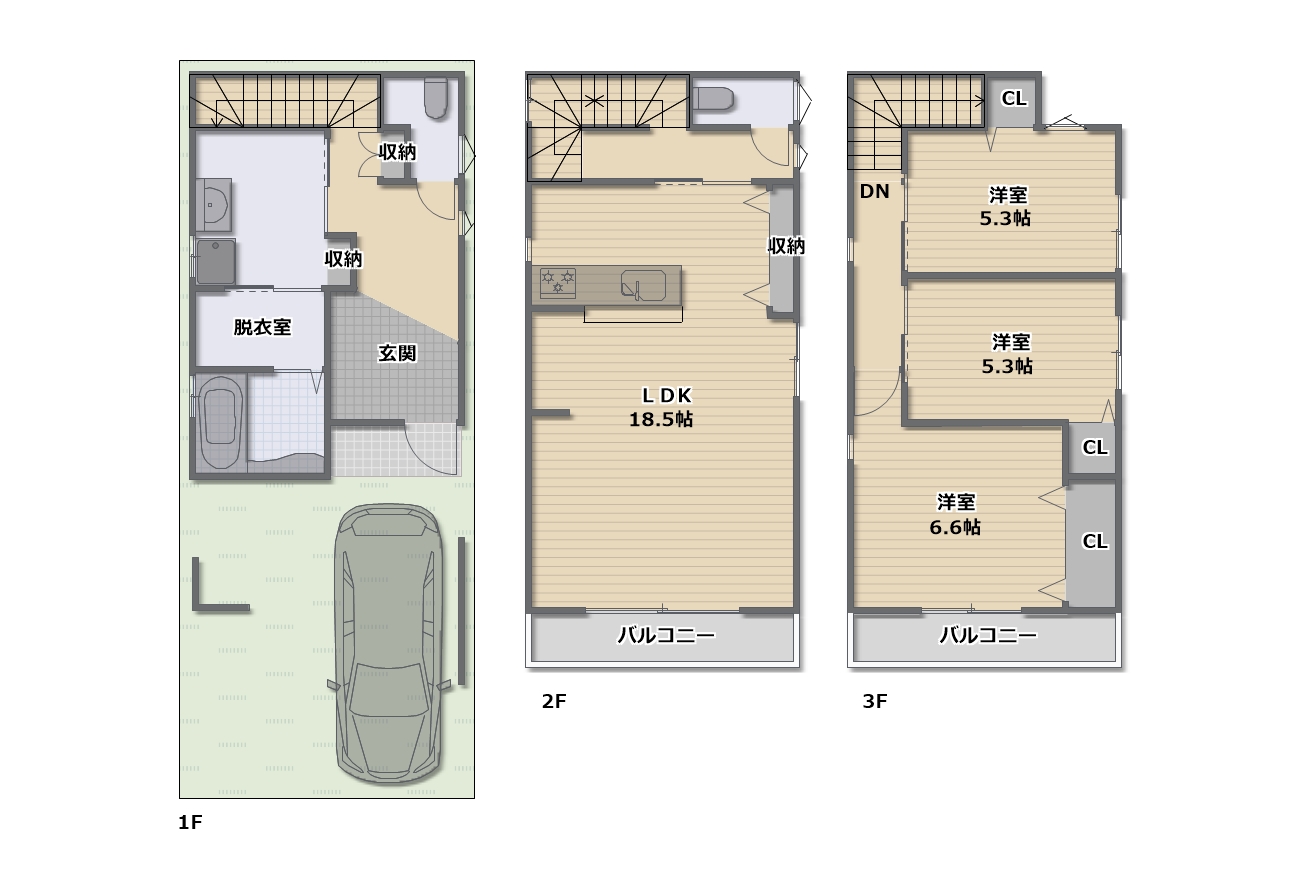 平野区長吉六反3丁目 新築戸建 確認 平野区長吉六反3丁目 新築戸建 確認