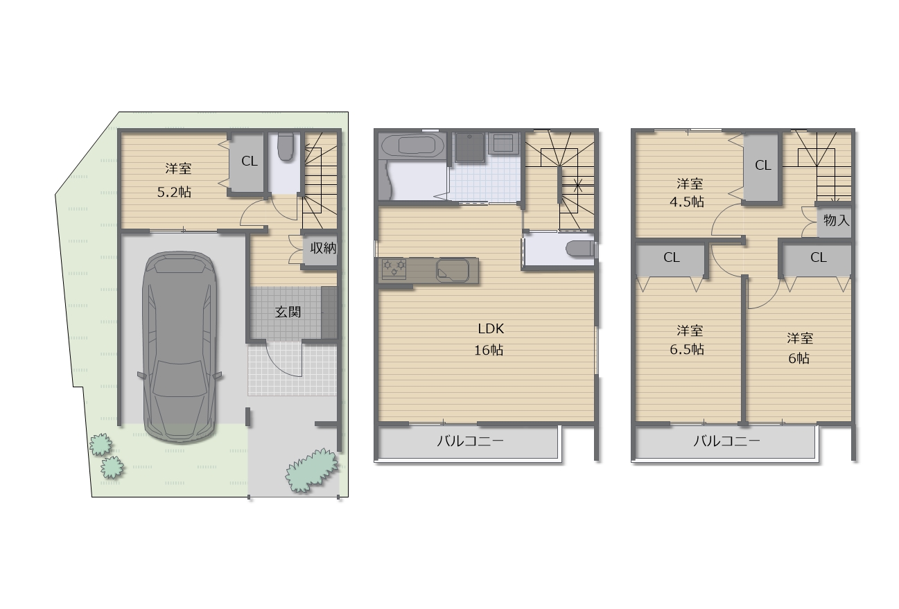 大阪市生野区巽南1丁目 新築戸建 大阪市生野区巽南1丁目 新築戸建